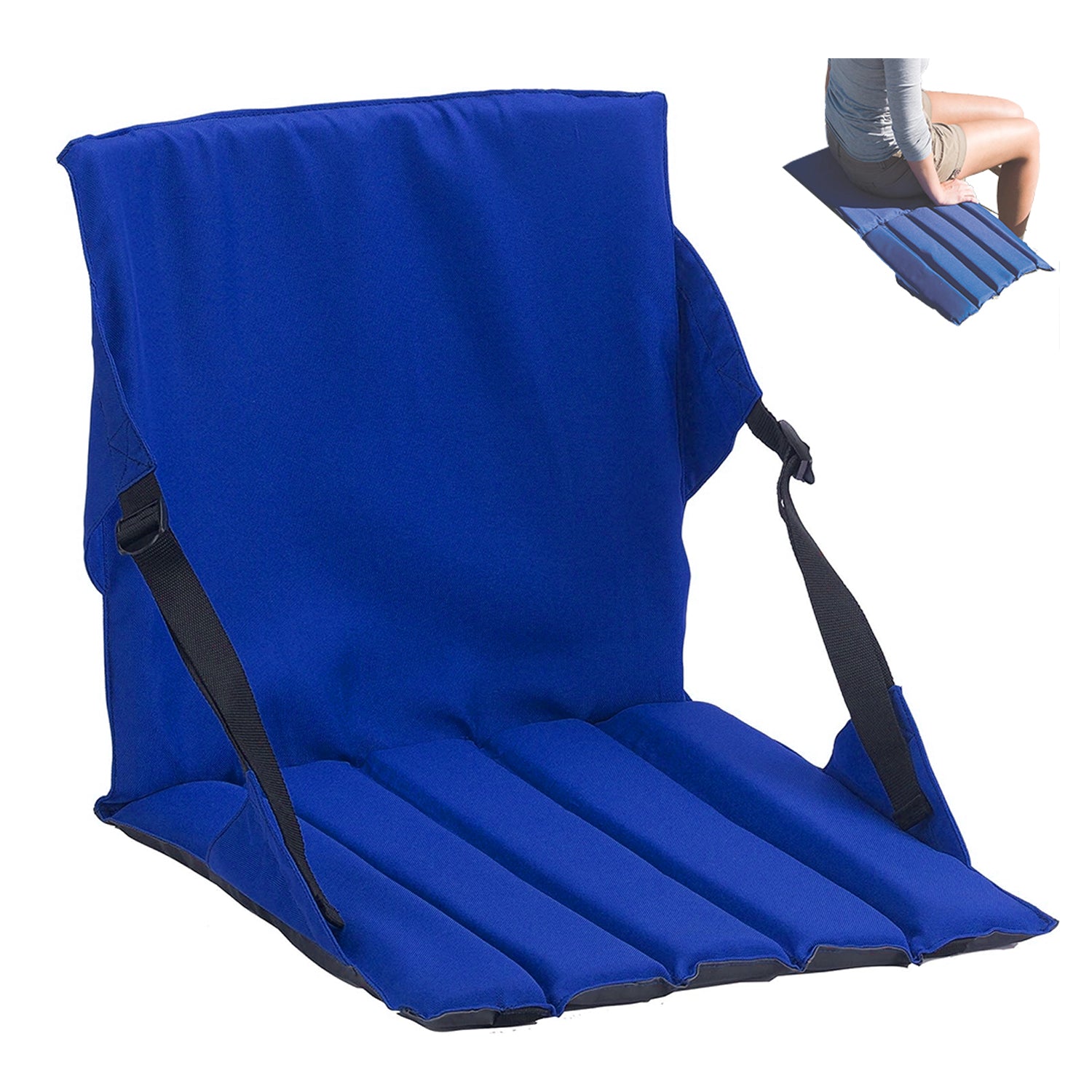 Vagooz Portable Stadium Seat Cushion – Foldable, Padded & Water-Resistant