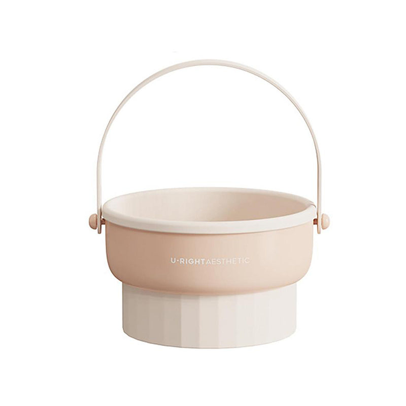 2 in 1 Makeup Brush Silicone Cleaning and Drying Scrubbing Bowl