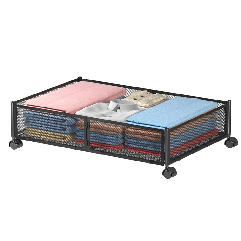 STORFEX Under-the-Bed Storage Organizer with Wheels