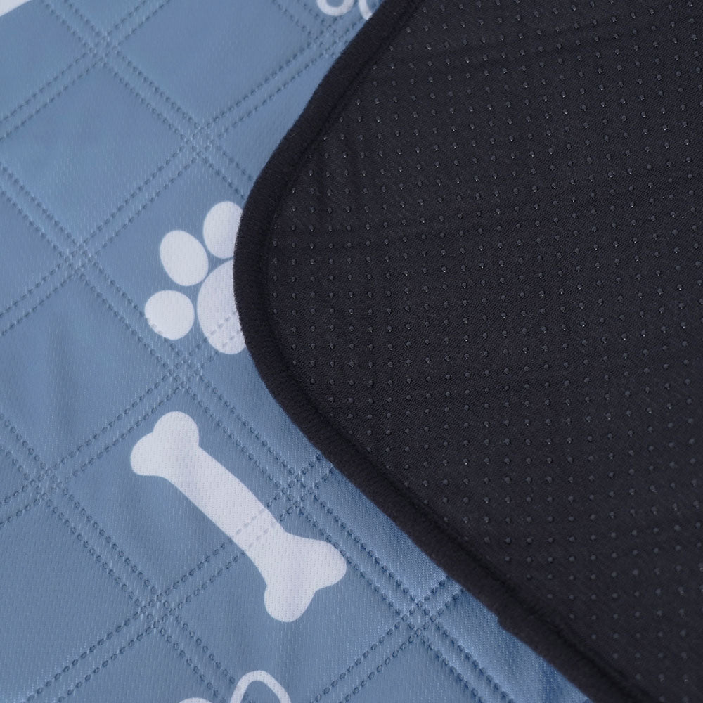 PETSWOL 2 Pack Pet Dog Diaper Bone Pattern Pee Pad