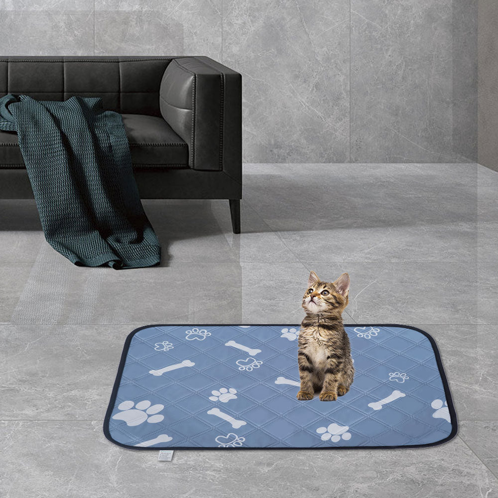 PETSWOL 2 Pack Pet Dog Diaper Bone Pattern Pee Pad