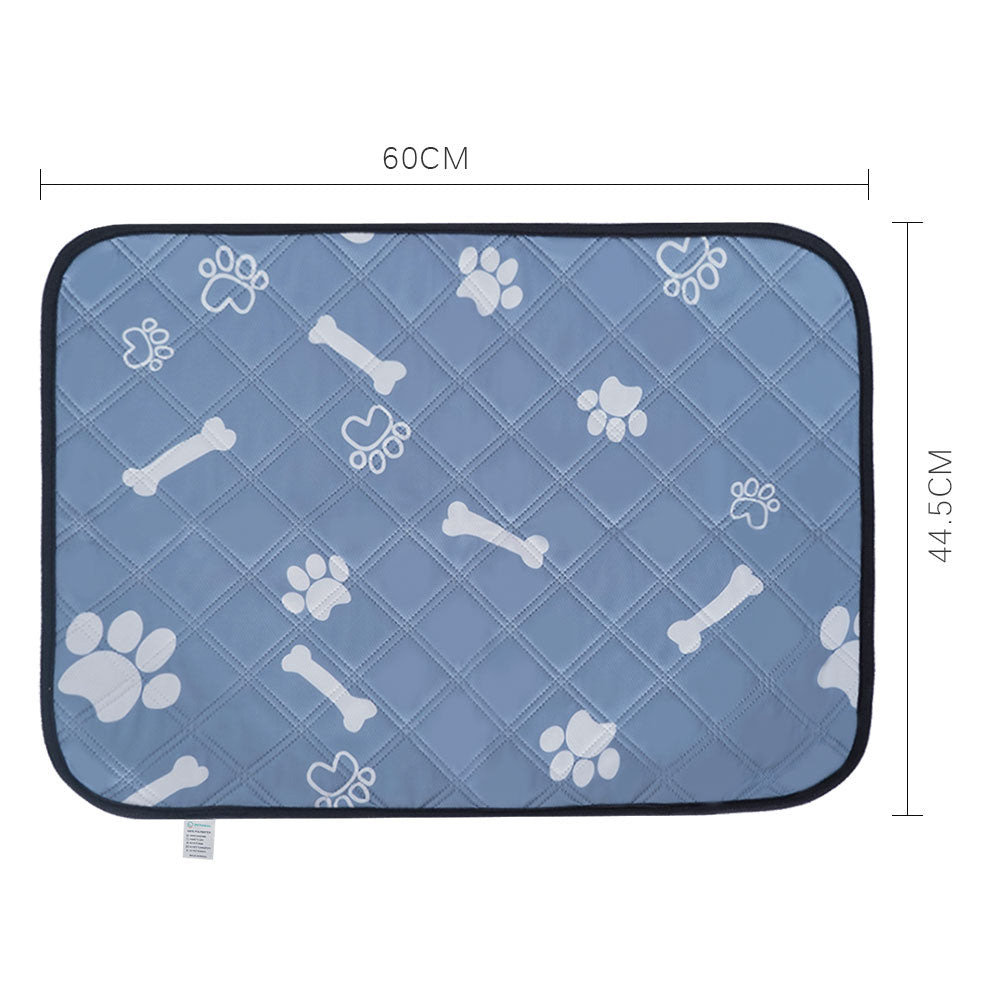 PETSWOL 2 Pack Pet Dog Diaper Bone Pattern Pee Pad