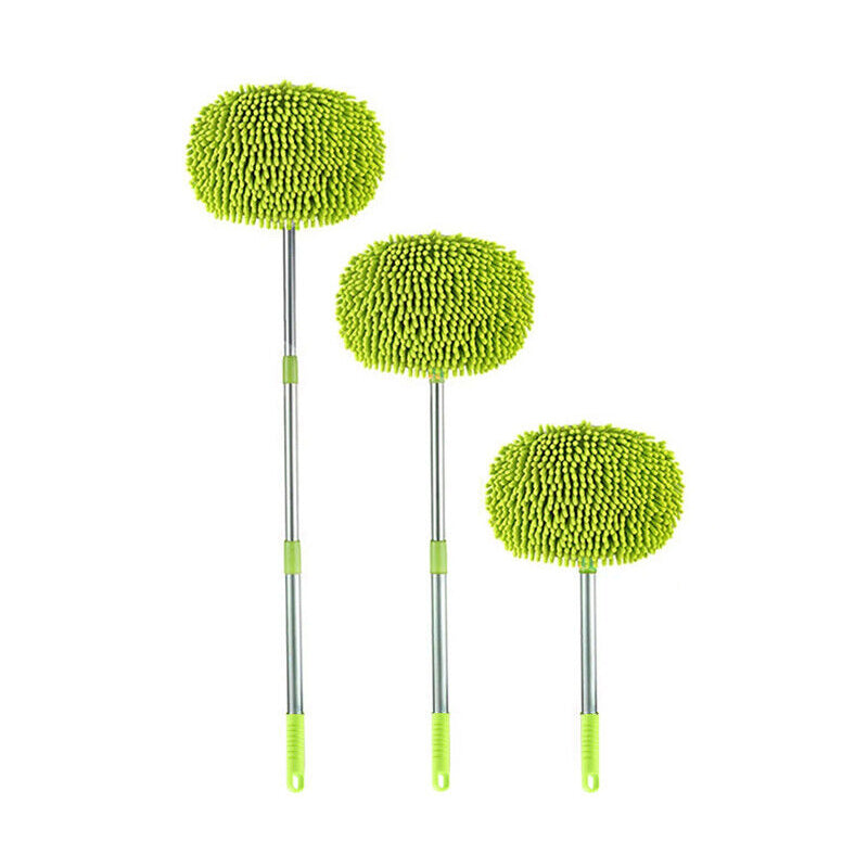 Three Sections Scratch-Free Aluminum Alloy Microfiber Car Washing Mop