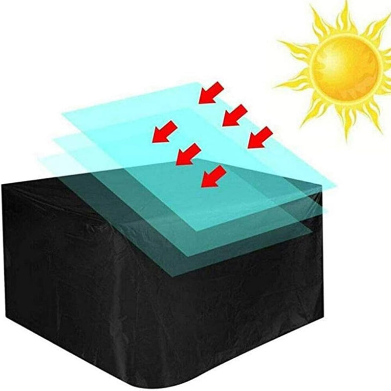 UV Protection Outside Garden Patio Furniture Cover with PU Coating