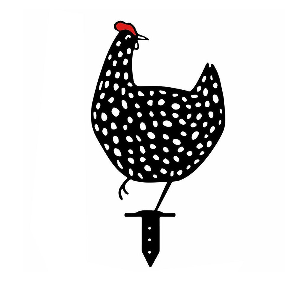 5X Garden Ornaments Chicken Yard Art Garden Backyard Lawn Decor