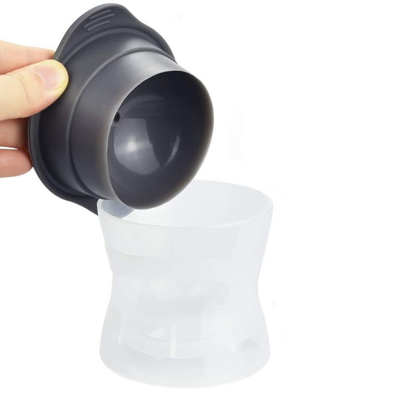 Pack of 2 Sphere Shape Ice Molds Quick Release Ice Ball Maker for Cocktail