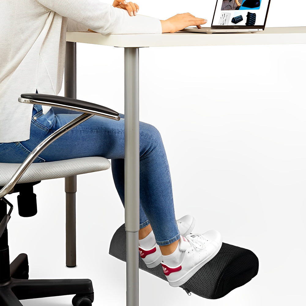COMFEYA Comfort Foot Rest Under Desk Ergonomic Footrest Cushion