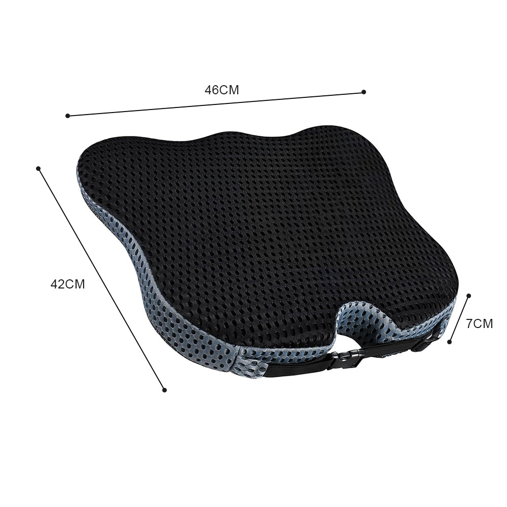 COMFEYA Car Wedge Seat Cushion for Enhanced Driving Comfort and Visibility