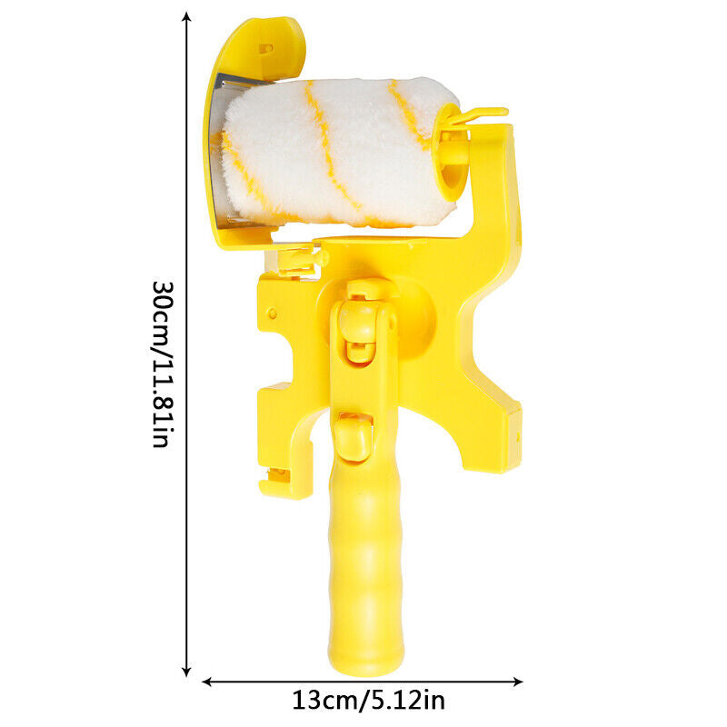 Portable Handheld Clean-Cut Paint Edger Roller Brush for Home Painting