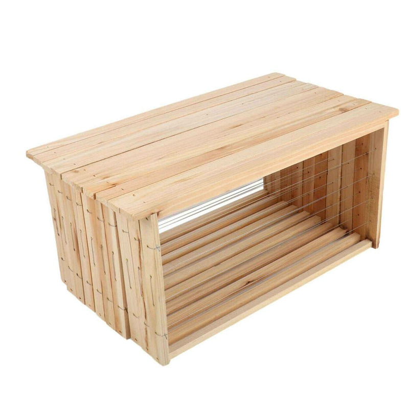 10 Pcs Unwaxed Assembled Wired Wooden Frames Beekeeping Supplies