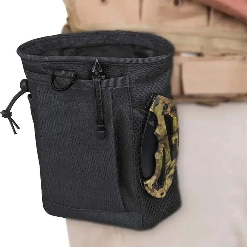Military Style Tactical Dump Utility Pouch Bag for Ammo, Hunting, Hiking and Other Outdoor Activities