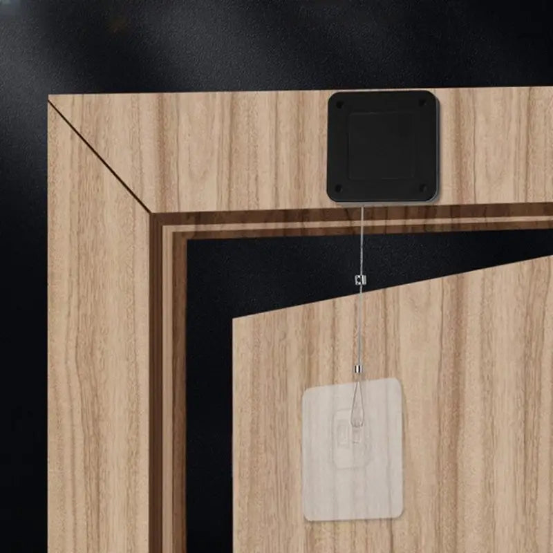 Set of 2 High Resistance Automatic Reel Sliding Retractable Door Closer