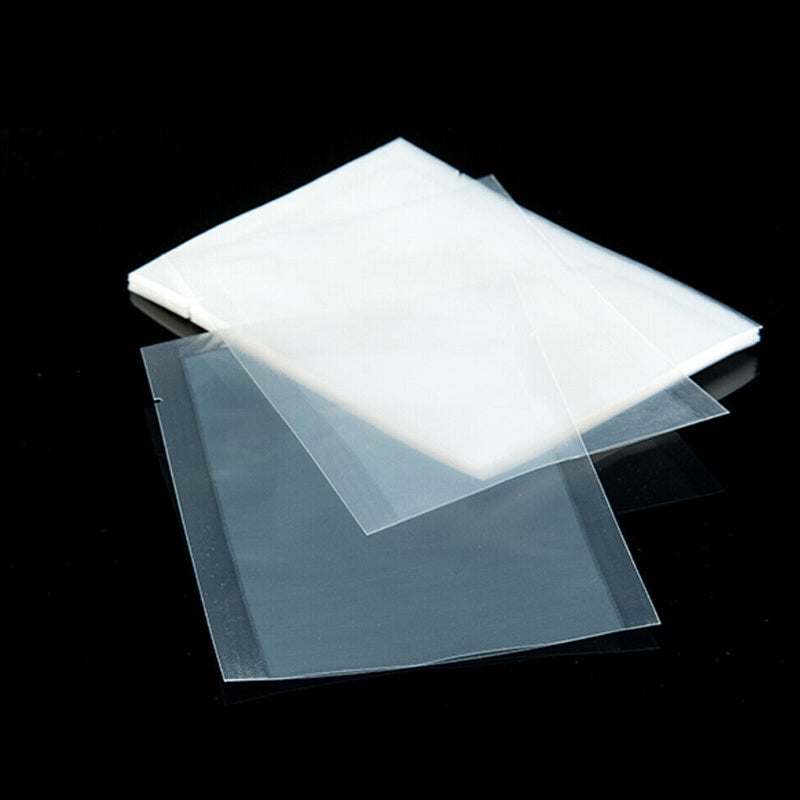 100pcs Clear Food Grade Pre-Cut Food Saver Vacuum Sealer Bags