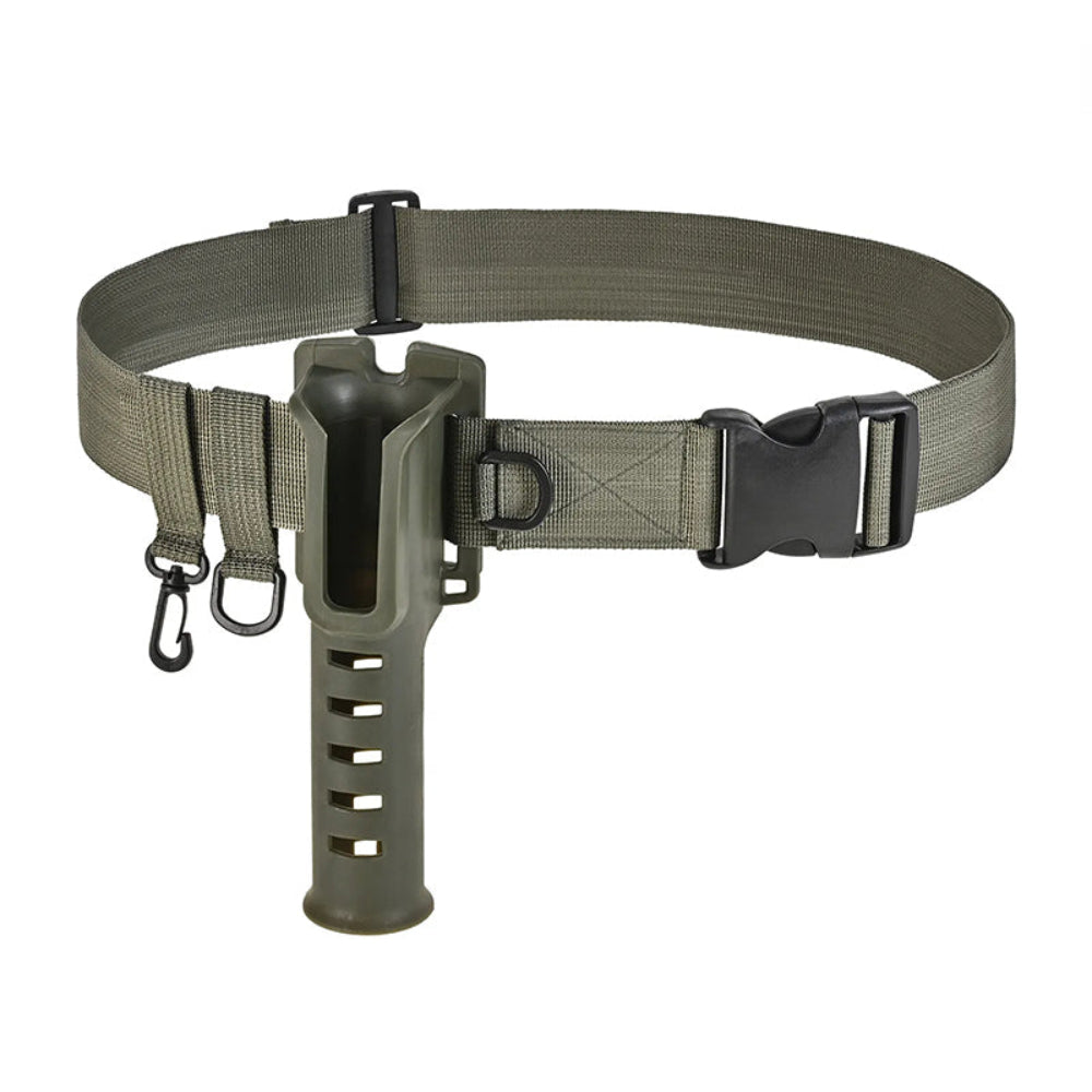 Adjustable Fishing Rod Holder Waist Belt