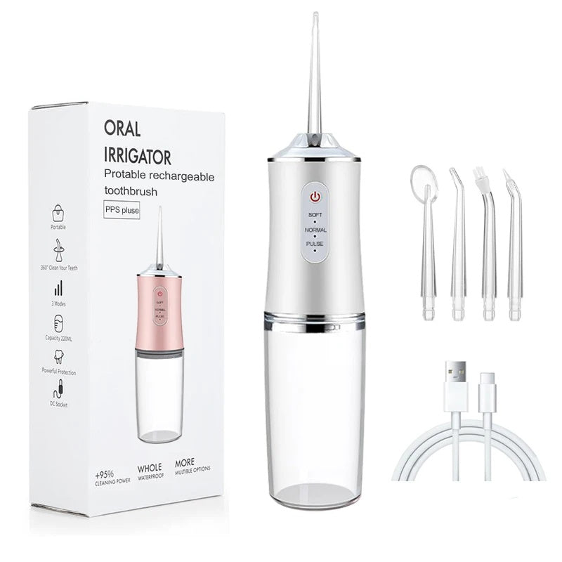 Portable Dental Water Flosser Oral Irrigator