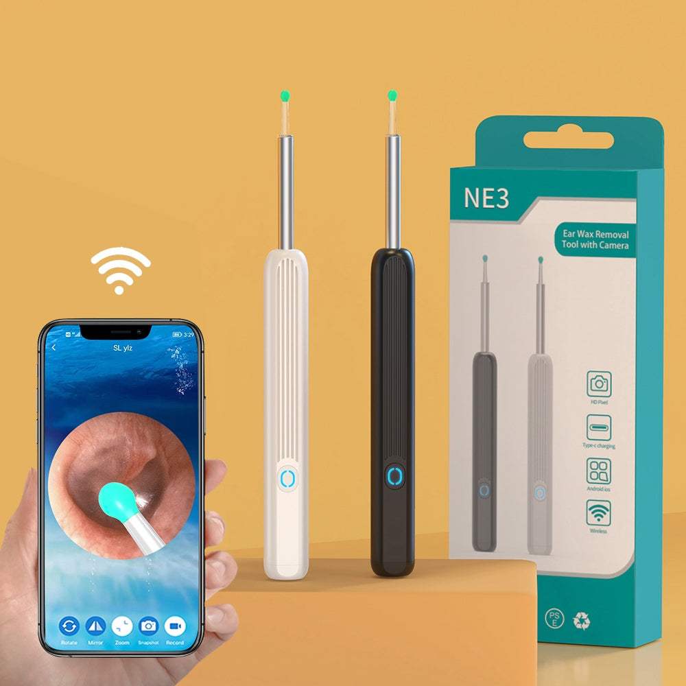 Wireless Smart Visual Ear Cleaner Otoscope