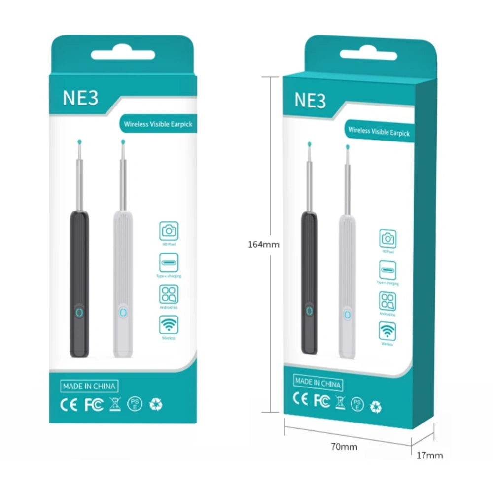 Wireless Smart Visual Ear Cleaner Otoscope