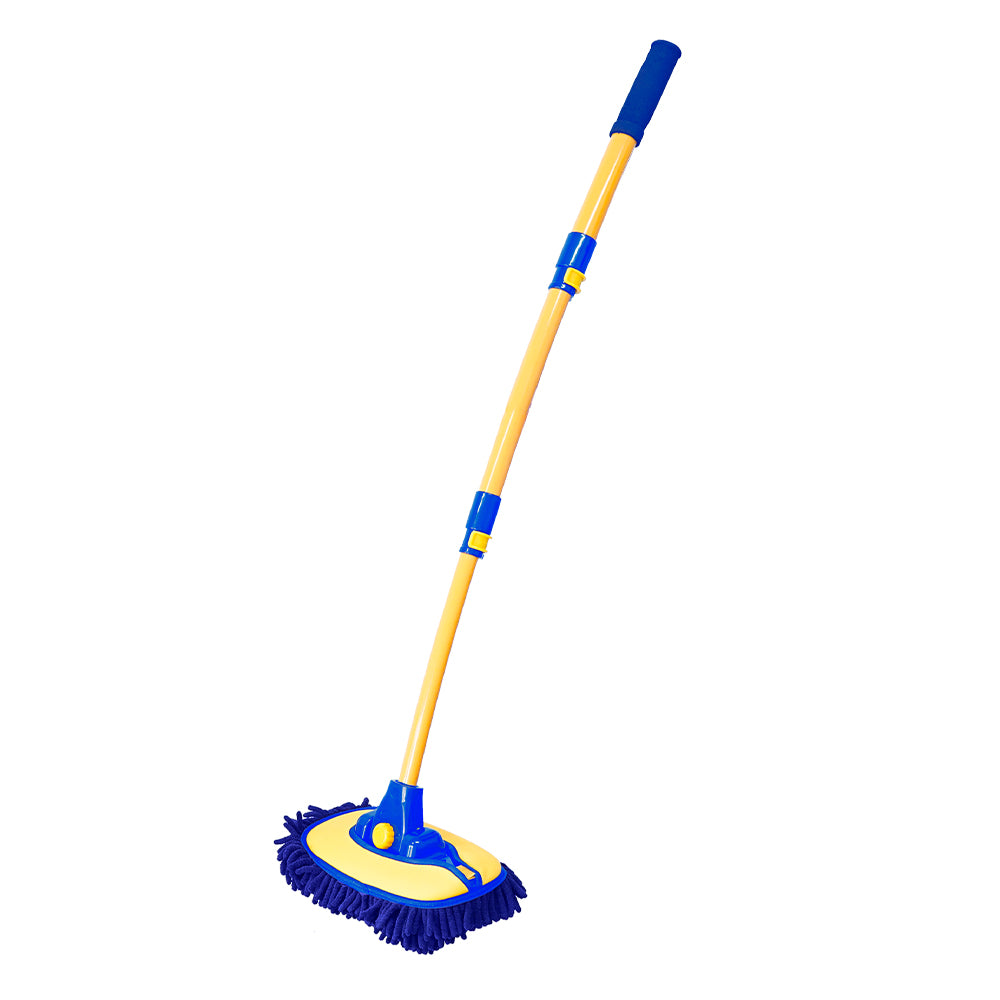 Super Absorbent Telescopic Long Handle Mop Chenille Broom