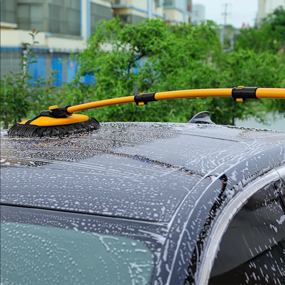 Super Absorbent Telescopic Long Handle Mop Chenille Broom