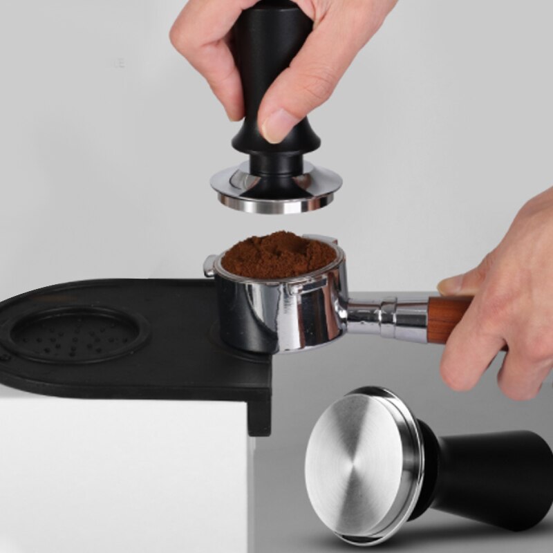 Calibrated Spring Loaded Stainless Steel Espresso Tamper