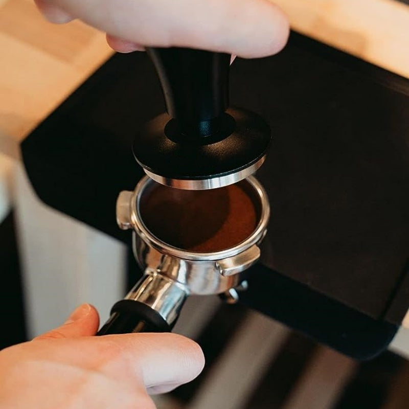 Calibrated Spring Loaded Stainless Steel Espresso Tamper