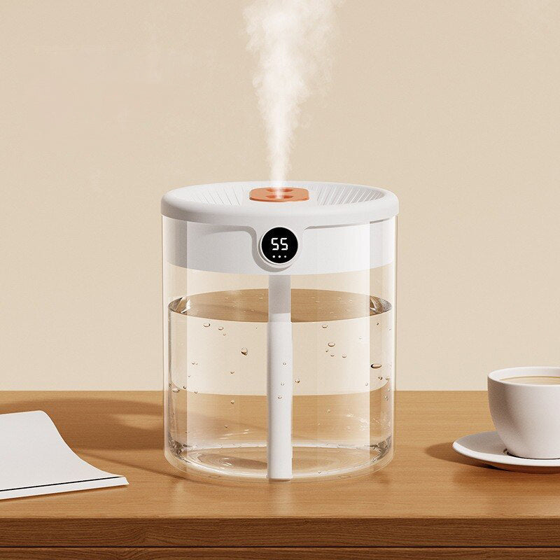 2L Large Capacity Digital Display Dual Spray Humidifier