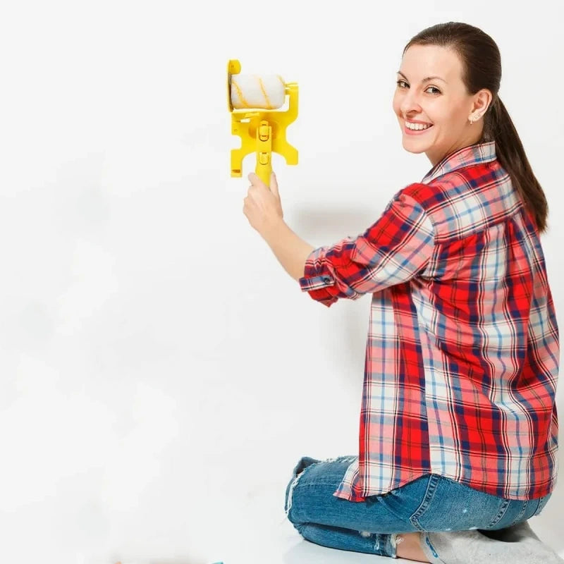 Multifunctional Clean-cut Edger Painting Rolling Brush for Wall Painting