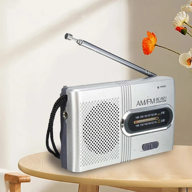 Mini Radio AM FM Battery Operated Home Soundbox