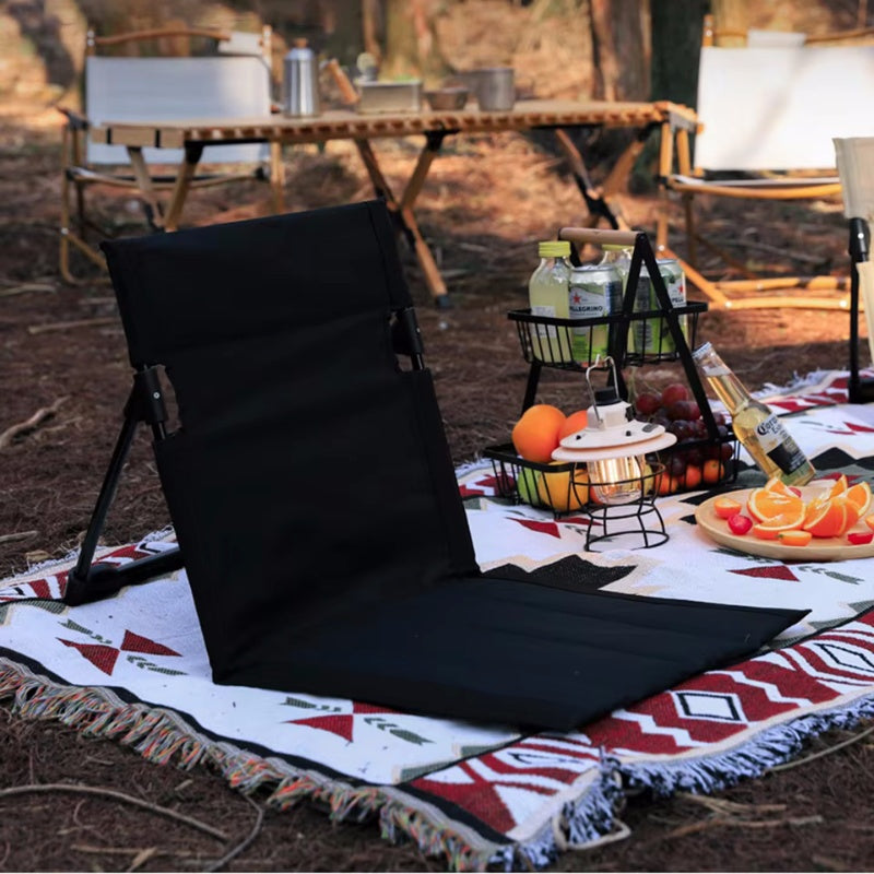Foldable Camping Chair Outdoor Picnic Single Lazy Chair