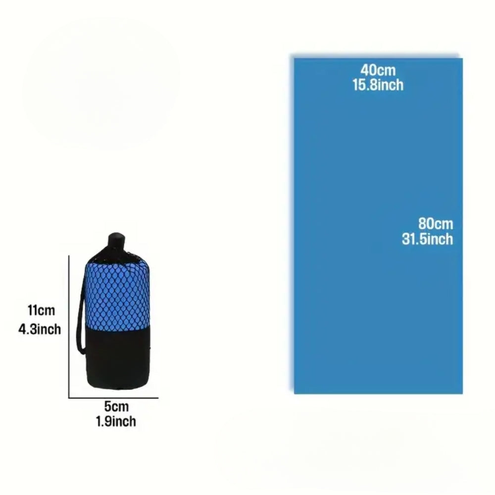 Quick-Drying Sports Towel 40x80CM Swimming Gym Fitness Camping Running Beach Washcloth Towels