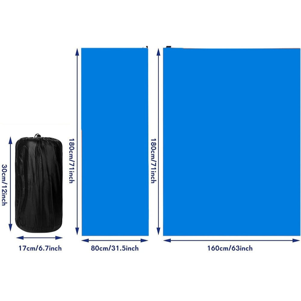 Ultra-Light Portable Fleece Sleeping Bag Liner for Outdoor Camping