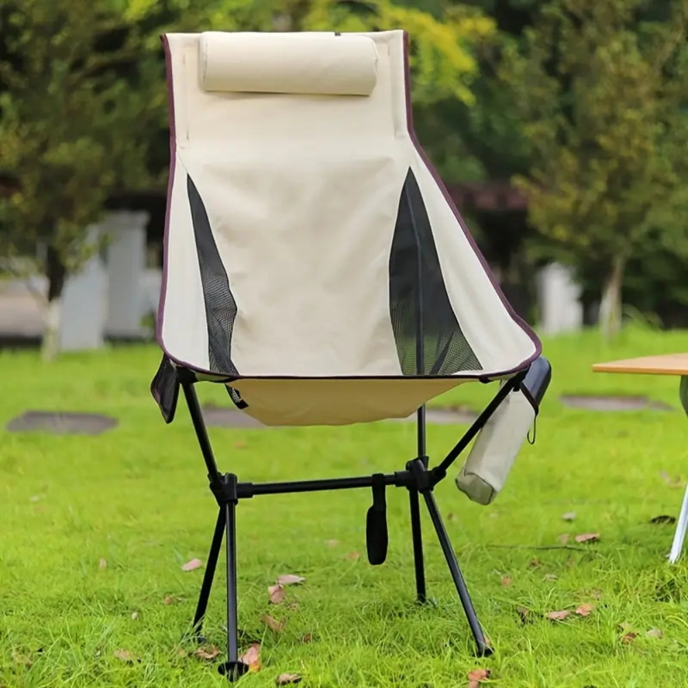 Ultra-Light Camping Chair with Headrest