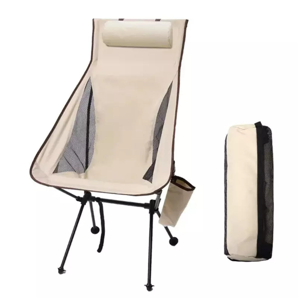 Ultra-Light Camping Chair with Headrest