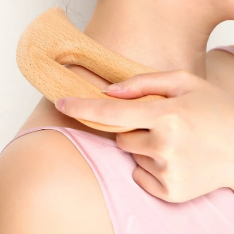 Wooden Gua Sha Tool Scraping Board Massager