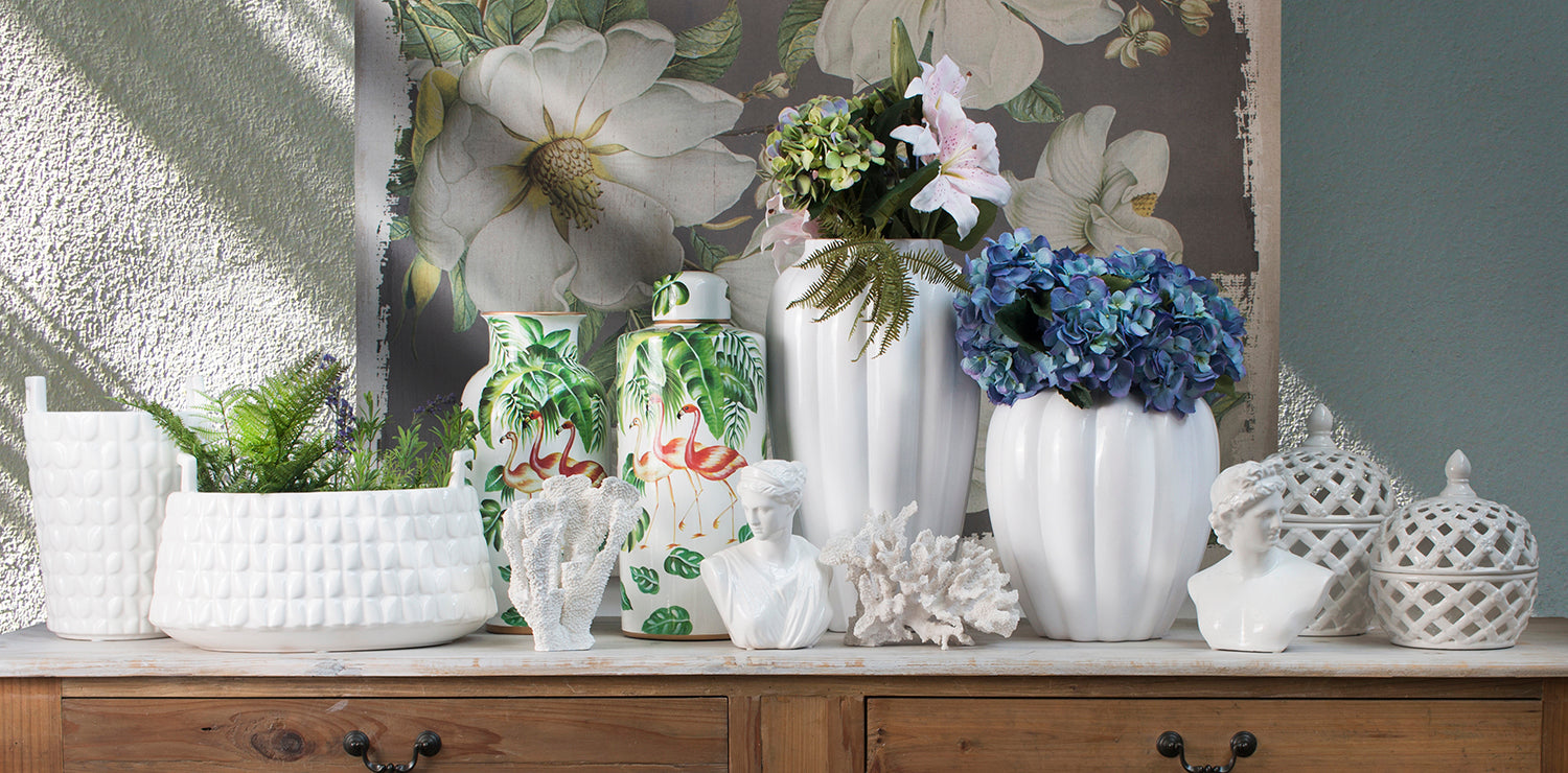 Odessa Bust Statue 23cm White Ceramic Classical Decorative Sculpture