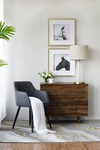 Horse Framed Prints Set of 2 56cm "The Horses" Artwork for Walls