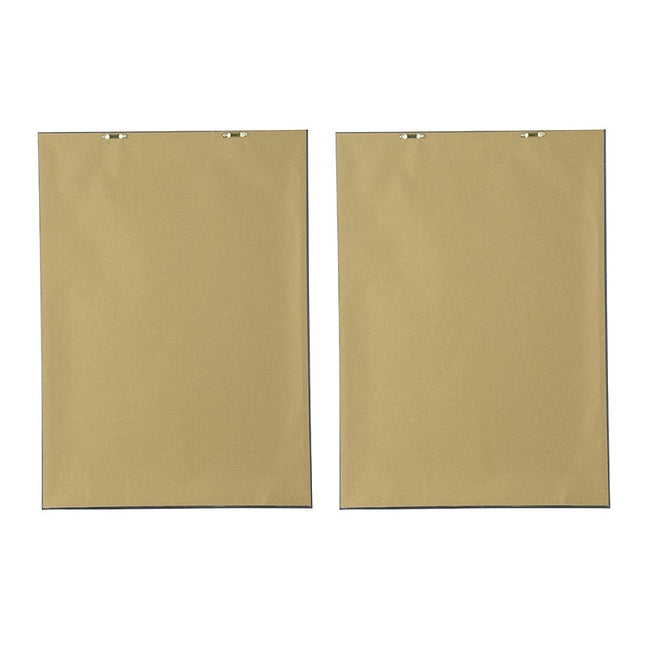 Leaves Flowers & Fruit Wall Art Set of 2 Botanical Prints Black Frame 70cm