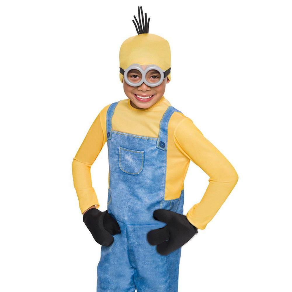 Despicable Me Minions Grey Plastic Goggles with Elastic Strap – One Size Fits Most