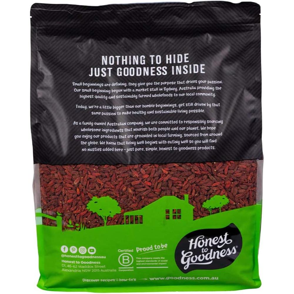 Honest to Goodness Organic Goji Berries, 4 kg
