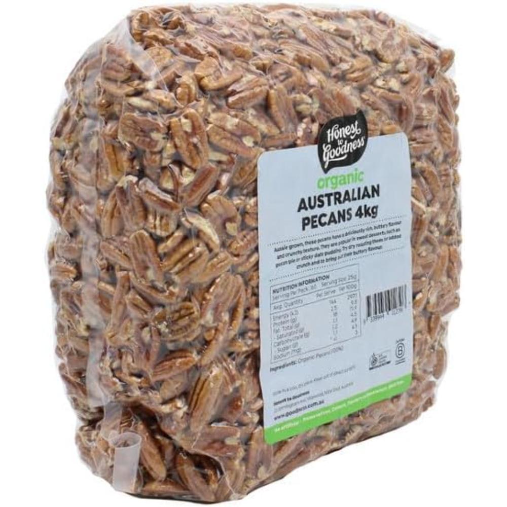 Honest to Goodness Organic Australian Pecans 4KG