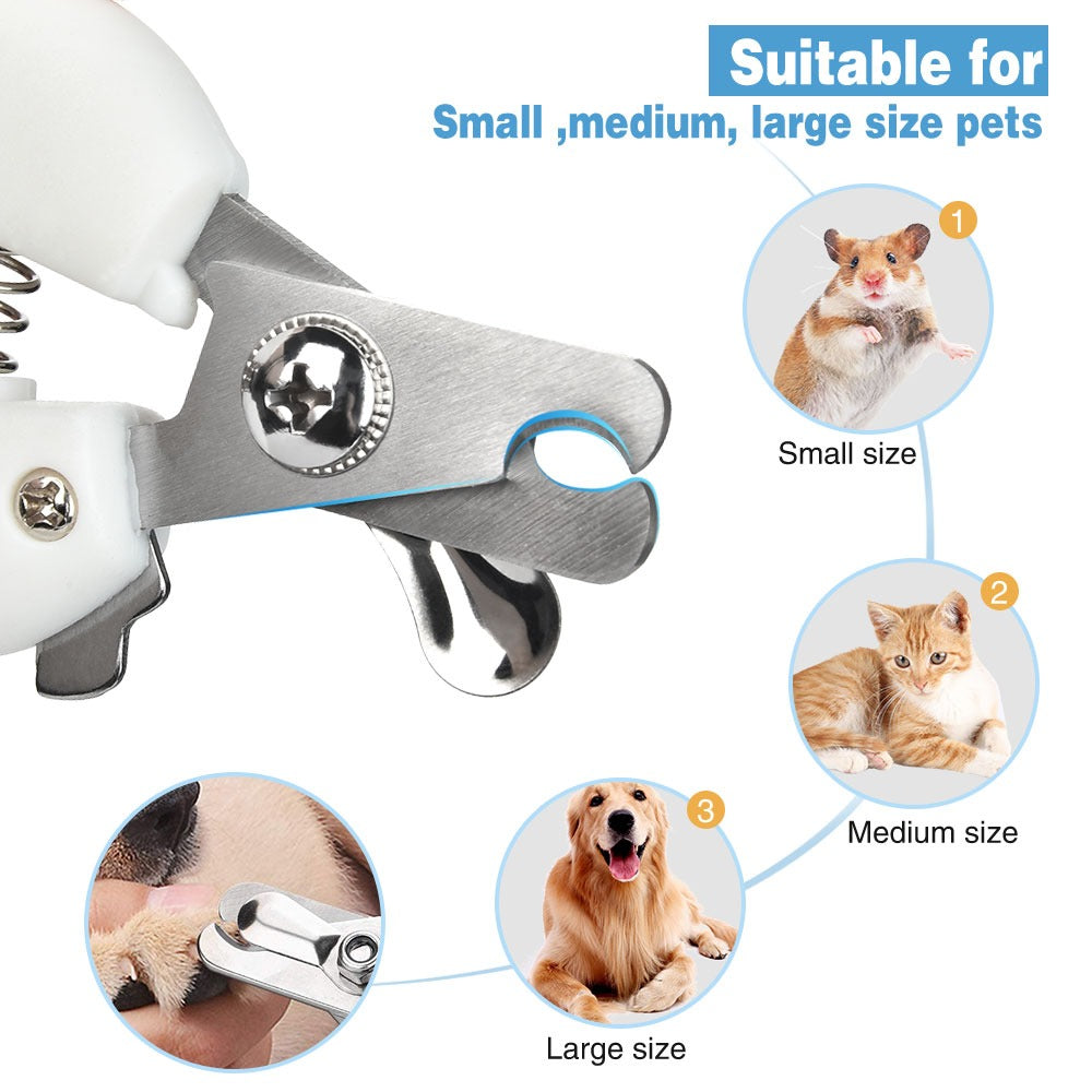 Pet Grooming Scissors and Nail Clipper
