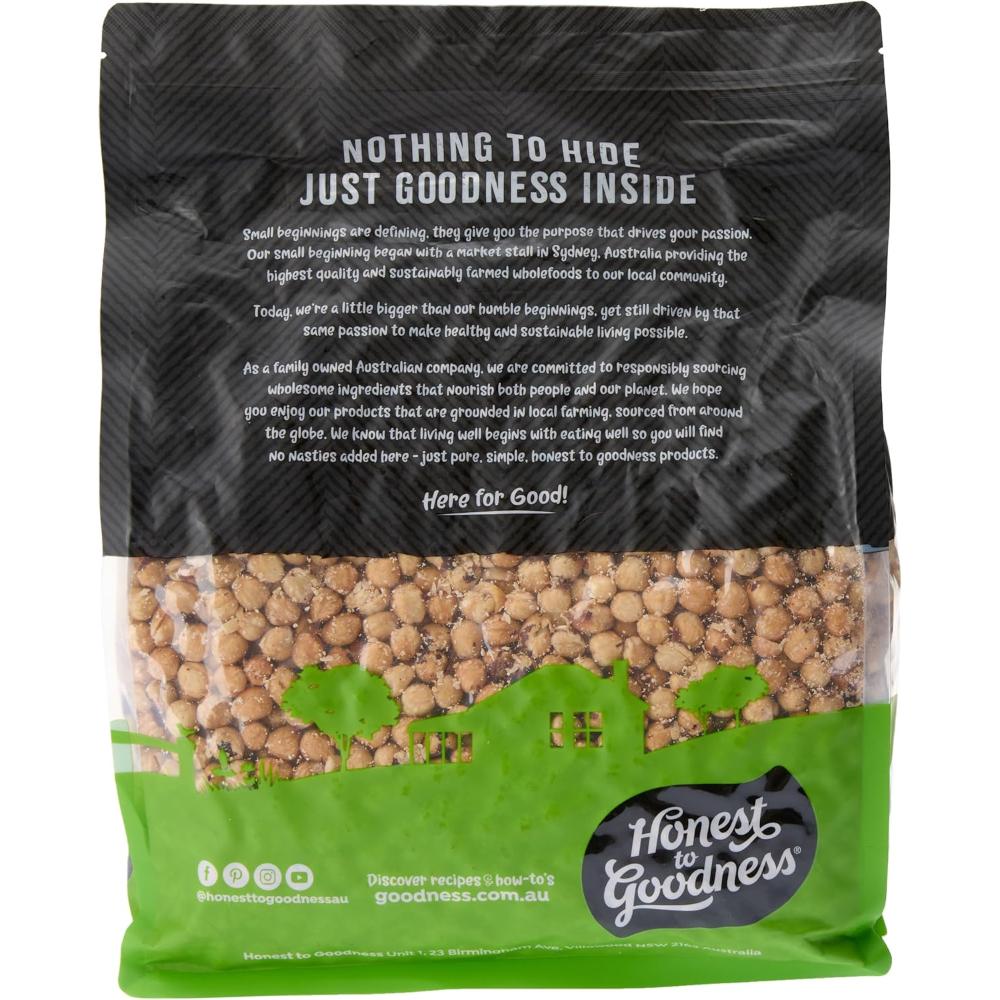 Honest to Goodness Organic Roasted Hazelnuts 4KG