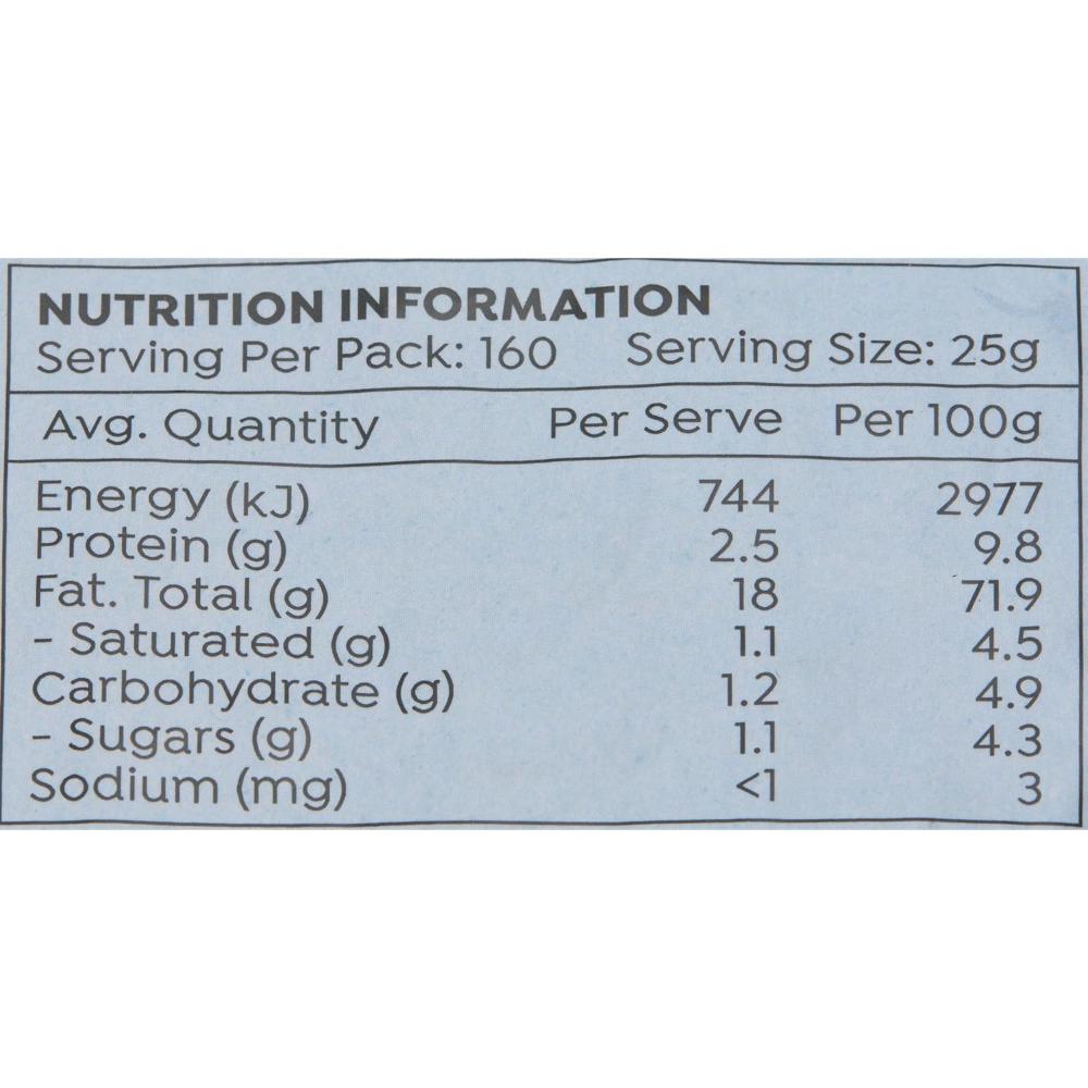 Honest to Goodness Organic Australian Pecans 4KG