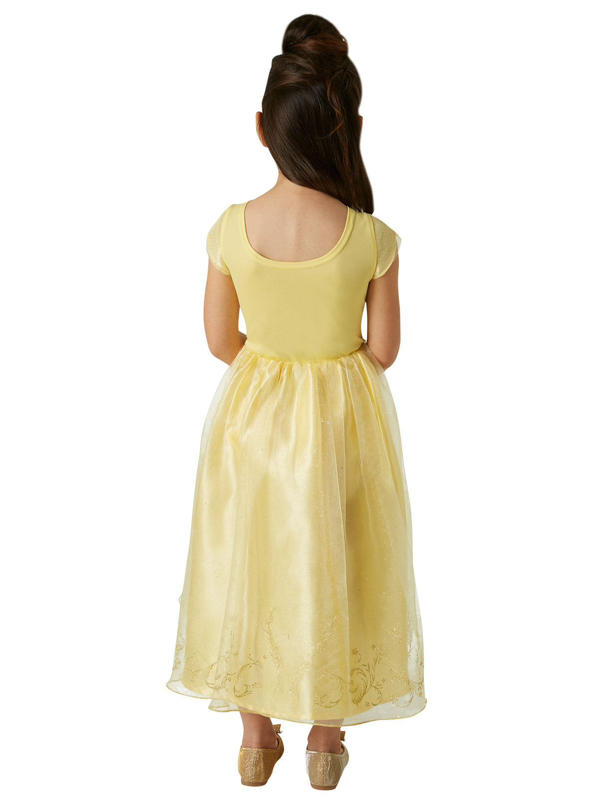 Belle Live Action Deluxe Costume for Kids Official Disney Beauty and the Beast Yellow Colour