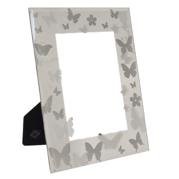 Butterfly Photo Frame 5x7 Inch Decorative Picture Frame for Home Decor
