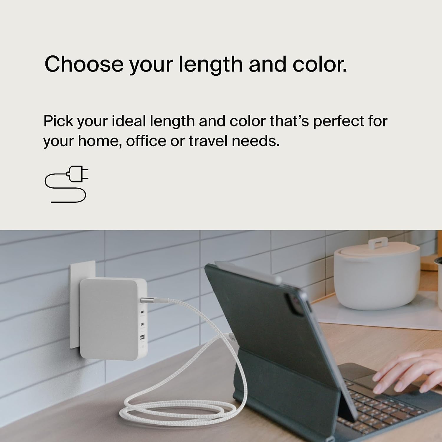 Belkin BoostCharge 1M USB-C to USB-C Power Cable - Fast Charging