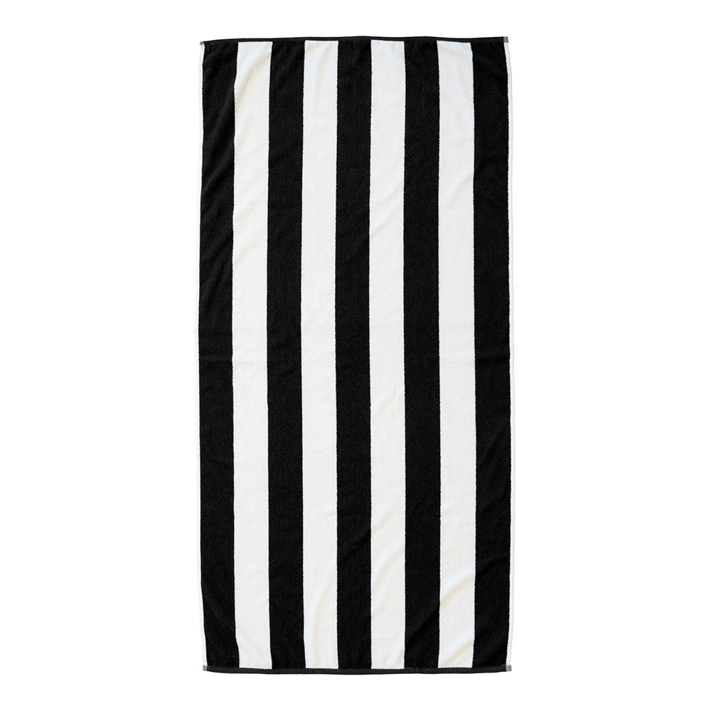 Bambury Ecobeach Towel - Black
