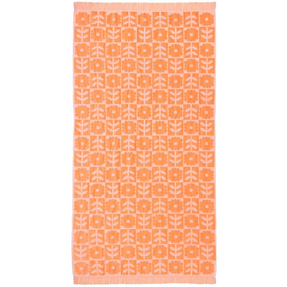 Bambury HiLo Beach Towel Bloom - Peach