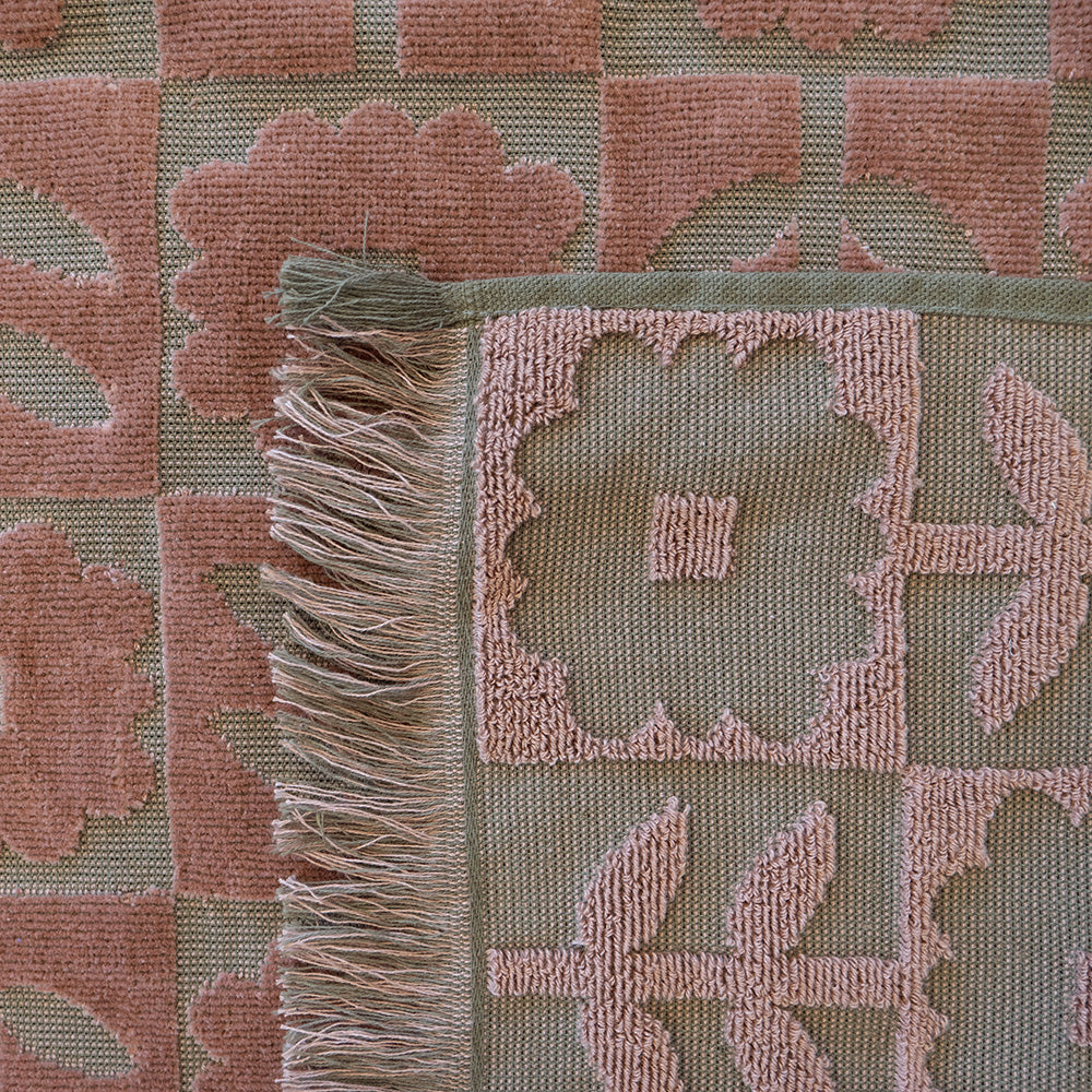 Bambury HiLo Beach Towel Bloom - Toffee