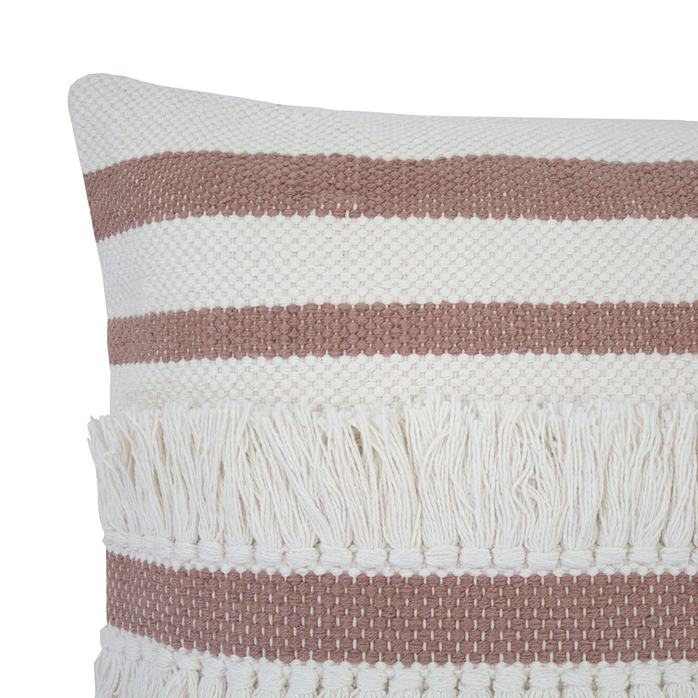 Bambury Tully Square Cushion - Elderberry